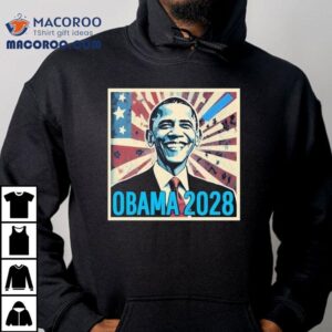 Barack Obama 2028 late night vibes t-shirt
