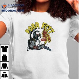Boba Fett Animated Design On Cool Tshirt