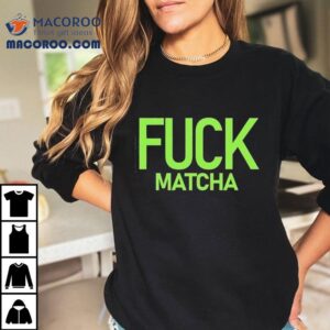 Bold Matcha Green Statement T Tshirt