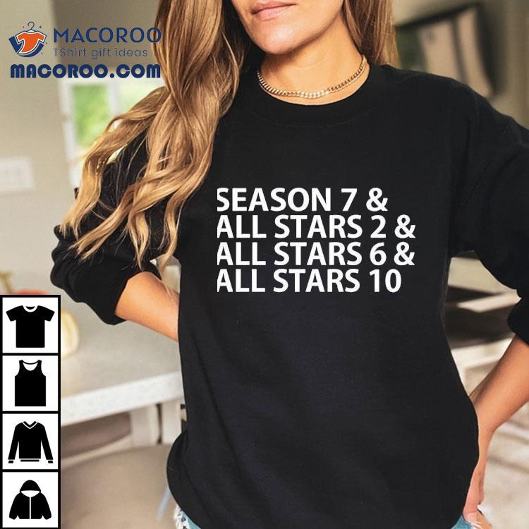 Celebrate every iconic moment from seasons 7 to 10 with this stylish t-shirt Celebrate every iconic moment from seasons 7 to 10 with this stylish t-shirt