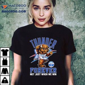 Celebrate Thunder Pride Win Or Lose With This Okc Mascot Tshirt