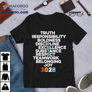 Courage Honor Integrity Vision Tshirt