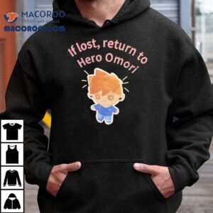 Find Your Way Back With This Omori Hero Design Tshirt