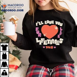 Forever Devoted Heart Print T Tshirt