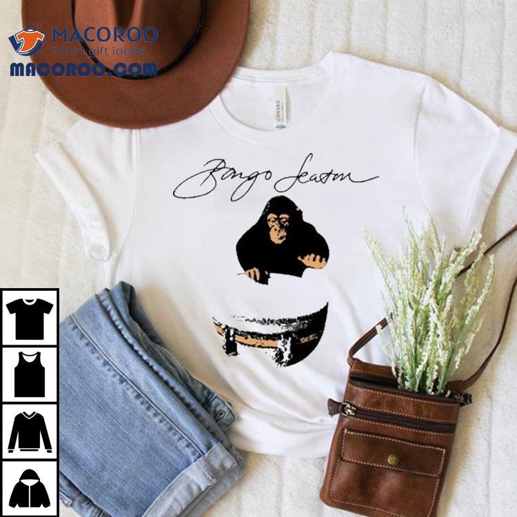 Geordie Greep wears a unique musical themed t-shirt Geordie Greep wears a unique musical themed t-shirt