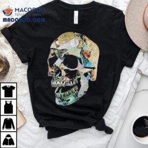 Hot Water Music Vinyl Artwork Skull Design T Tshirt