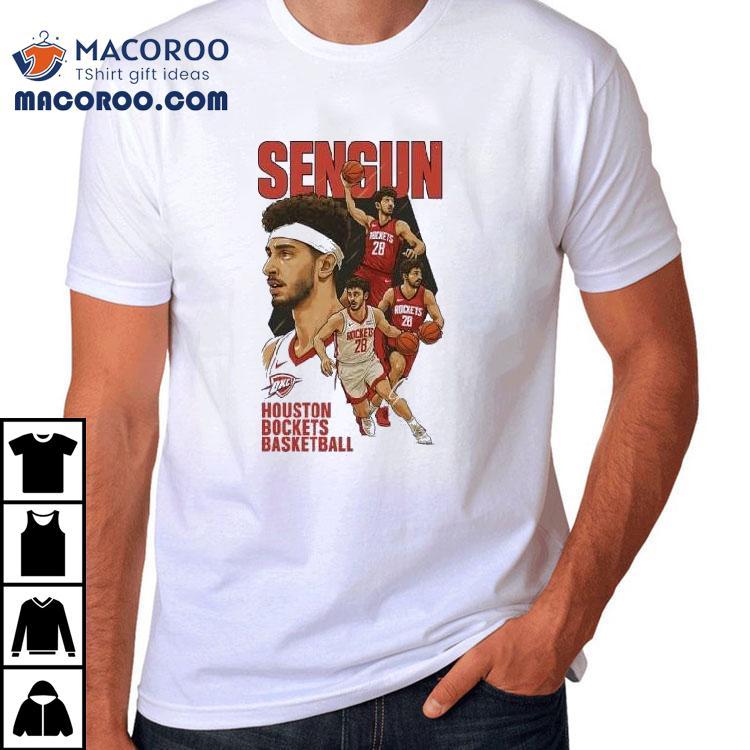 Houston Rockets Alperen Sengun player edition tshirt Houston Rockets Alperen Sengun player edition tshirt