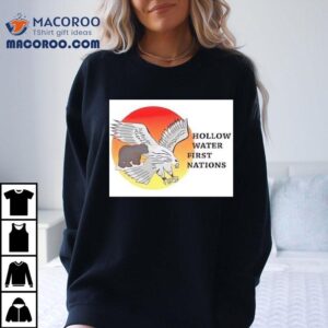 Indigenous inspired eagle and bear design t-shirt