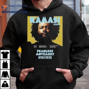 Kamasi Washington Announces Australian Tour Dates On Tshirt