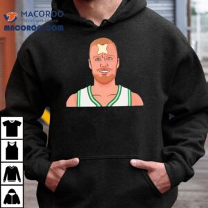 Kristaps Porzingis Bloodstained Celtics Tshirt