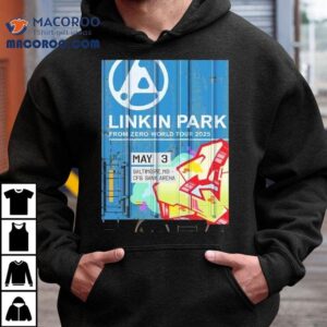 Linkin Park Tour Stop In Baltimore Cfg Bank Arena May Tshirt