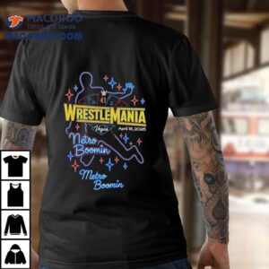 Metro Boomin Wrestlemania Inspired Tshirt