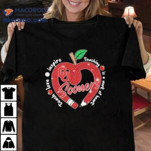 Oklahoma Sooners Passion For Teaching Shines On Heartwarming Tshirt