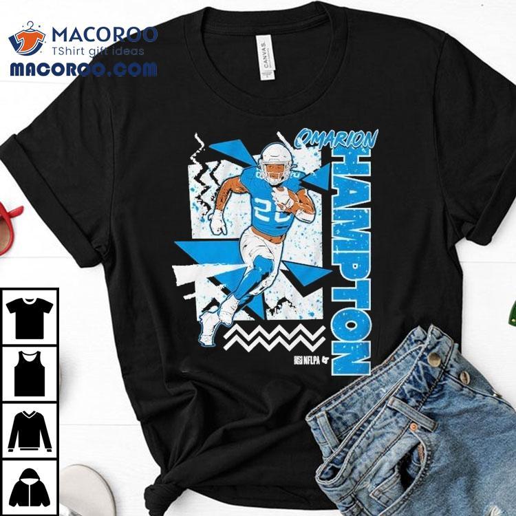 Retro 90s vibes with Omarion Hampton graphic t-shirt Retro 90s vibes with Omarion Hampton graphic t-shirt
