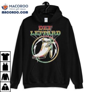 Rock Legend Def Leppard Vintage Footwear T Tshirt