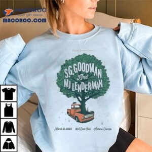 S G Goodman And Mj Lenderman Live At Watt Club Athens Tshirt