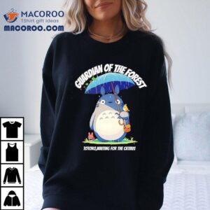 Totoro Forest Guardian Awaits Catbus Ride T Tshirt