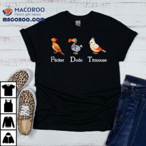 Unique dodo bird graphic design tshirt