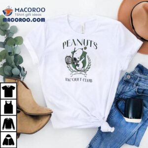 Vintage 1950 Tennis Club Peanut Theme Tshirt