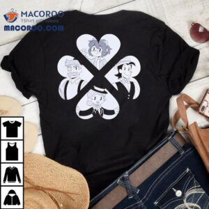 Vintage inspired Or3o clover design tshirt