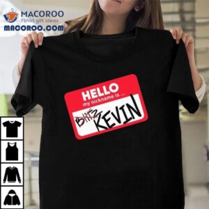 Vintage Style Kevin Nickname Retro Design T-shirt