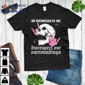 Wednesday rebellion vibes with edgy skull design tshirt