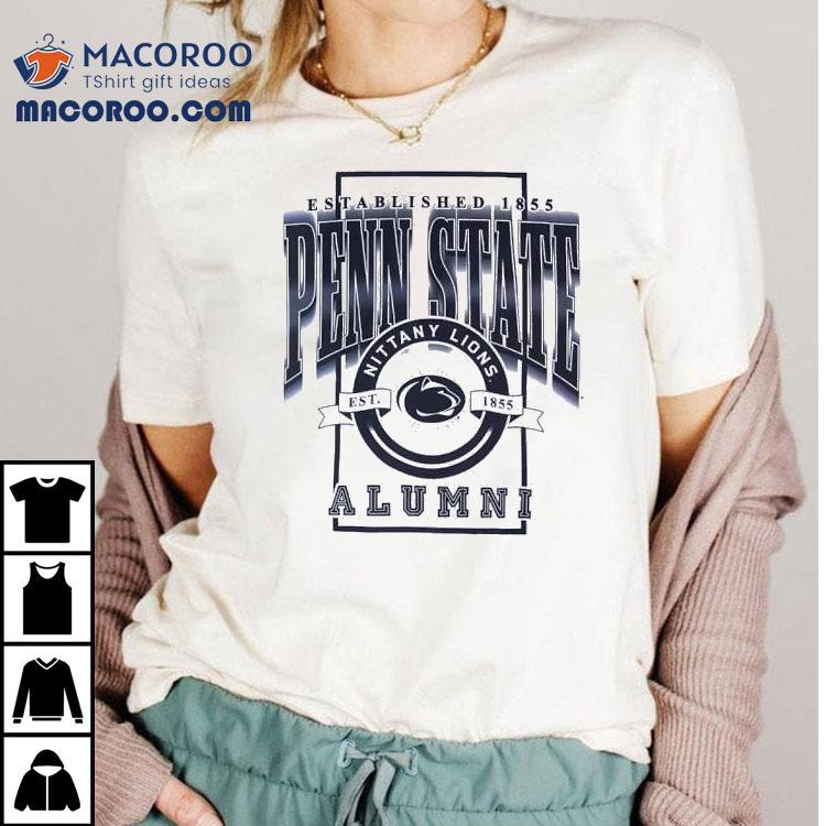 1855 vintage gradient style penn state alumni pride t-shirt 1855 vintage gradient style penn state alumni pride t-shirt