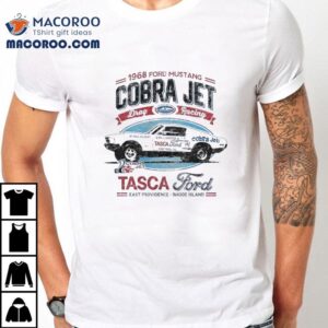 Ford Mustang Cobra Jet Drag Race Vintage Tshirt
