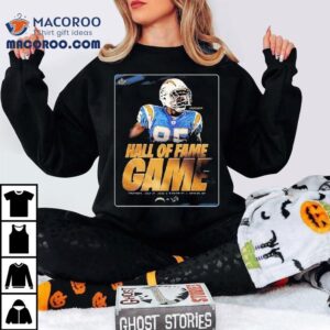 Antonio Gates Detroit Lions Hall Of Fame Tribute Game In Canton Tshirt
