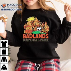Badlands Adventure Snoopy And Woodstock Graphic T-shirt 2 Badlands Adventure Snoopy And Woodstock Graphic Tshirt