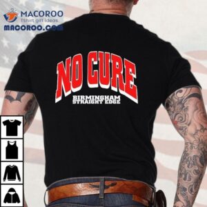 Birmingham Straight Edge Design On Premium Tshirt