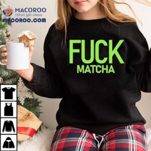 Bold Matcha Green Statement T Tshirt