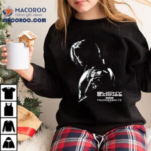 Bucky Barnes shadow design in new Marvel Thunderbolts t-shirt 2 Bucky Barnes Shadow Design In New Marvel Thunderbolts Tshirt
