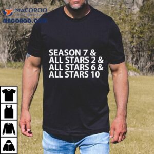 Celebrate Every Iconic Season With This Must Have All Stars Tshirt