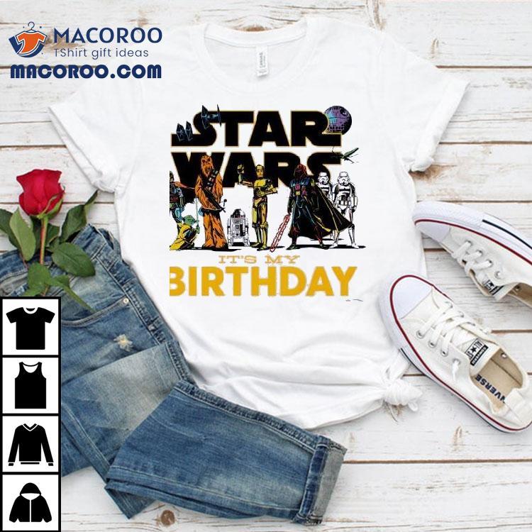 Celebrate My Special Day With These Star Wars Themed Outfits T-shirt Celebrate My Special Day With These Star Wars Themed Outfits T-shirt