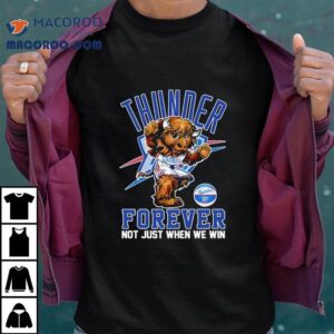 Celebrate Thunder Pride Win Or Lose With This Okc Mascot Tshirt