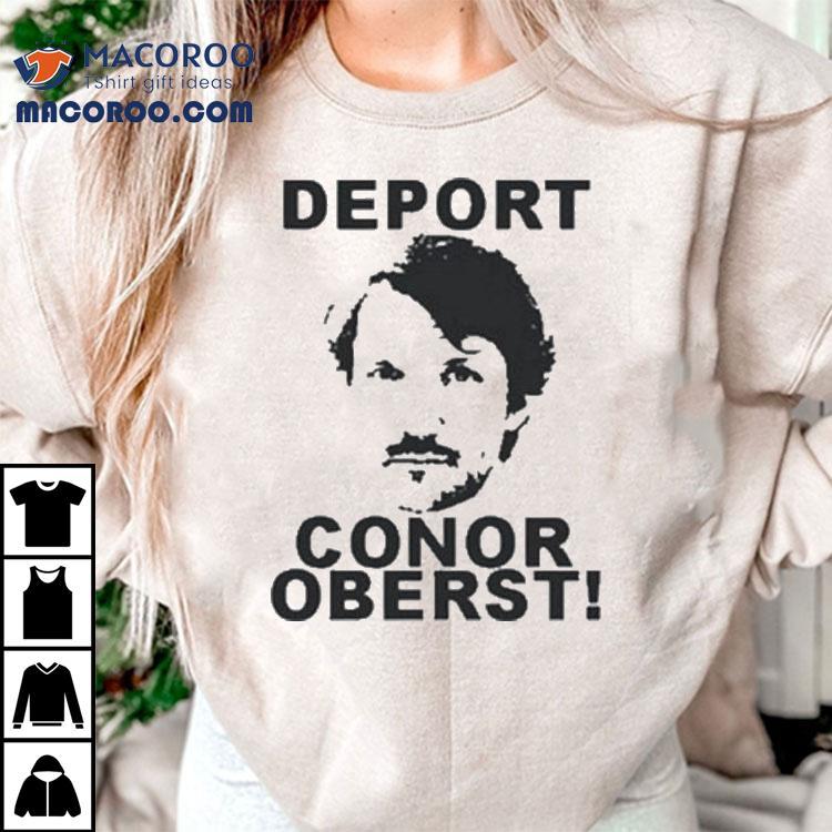 Conor Oberst expelled with striking gaze t-shirt Conor Oberst expelled with striking gaze t-shirt