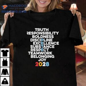 Courage Honor Integrity Vision Tshirt