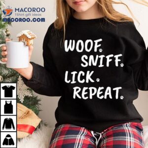 Dog Lover Essentials With Playful Paw Prints Tshirt