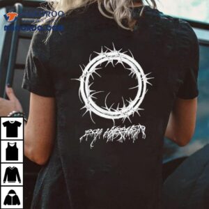 Edgy Thorn Circle Design Boy Harsher Tshirt 2 Edgy Thorn Circle Design Boy Harsher T Tshirt