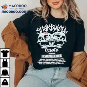 Fat Nick And Shake Bring Skull Designs To Life On Their Exclusive Tour Tshirt