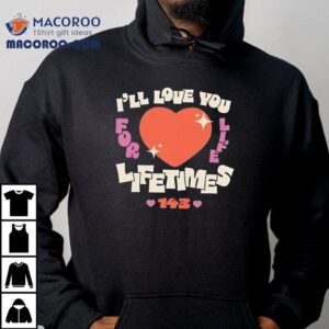 Forever Devoted Heart Print T Tshirt