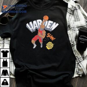 Harden Mocks Clippers With Hilarious Basketball Graphic Tshirt