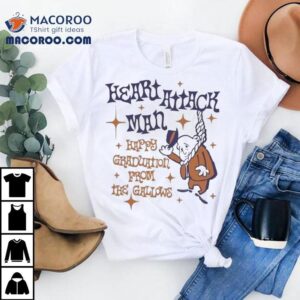Heart Attack Man Celebrates Graduation With Unique Gallows Tshirt