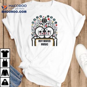 Hot Water Music Band Fan Favorite Graphic Tshirt
