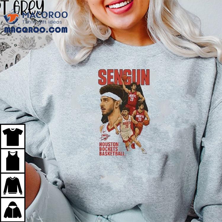 Houston Rockets Alperen Sengun player edition tshirt Houston Rockets Alperen Sengun player edition tshirt