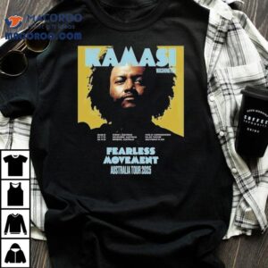 Kamasi Washington Announces Australian Tour Dates On Tshirt