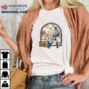 Luke Skywalker Animated Design T Tshirt