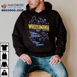 Metro Boomin Wrestlemania Inspired Tshirt