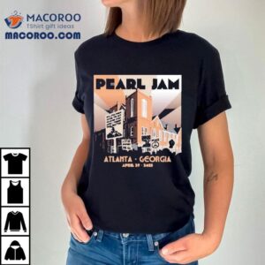 Pearl Jam 2025 tour dark matter Atlanta April event t-shirt 2 Pearl Jam Tour Dark Matter Atlanta April Event Tshirt
